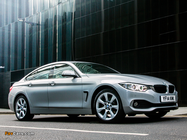 Pictures of BMW 420d xDrive Gran Coupé Sport Line UK-spec (F32) 2014 (640 x 480)