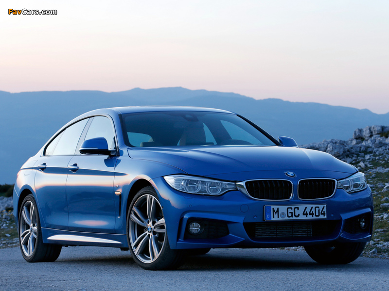 Pictures of BMW 428i Gran Coupé M Sport Package (F36) 2014 (800 x 600)