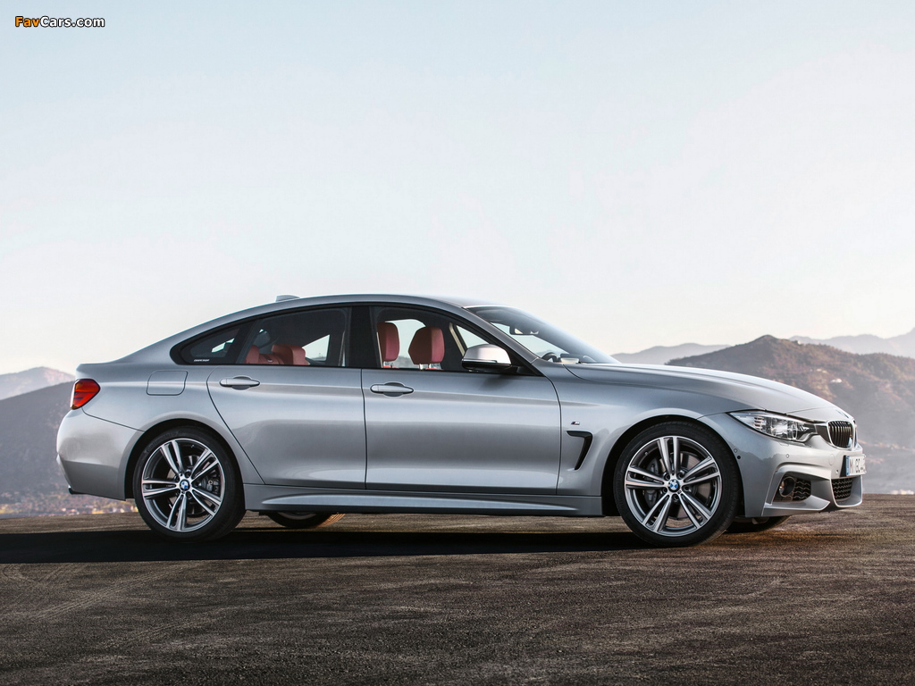 Pictures of BMW 435i Gran Coupé M Sport Package (F36) 2014 (1024 x 768)