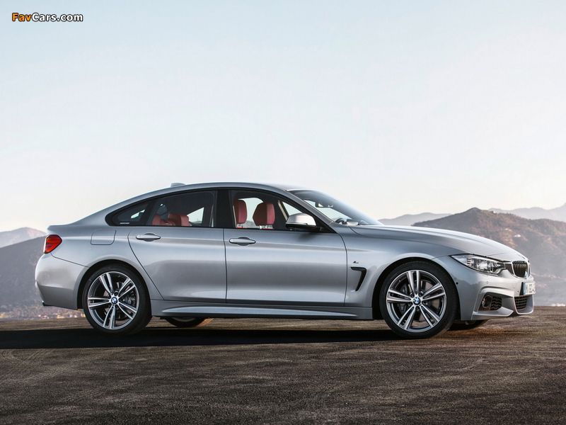 Pictures of BMW 435i Gran Coupé M Sport Package (F36) 2014 (800 x 600)