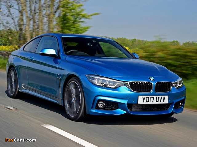 Pictures of BMW 420d Coupé M Sport UK-spec (F32) 2017 (640 x 480)