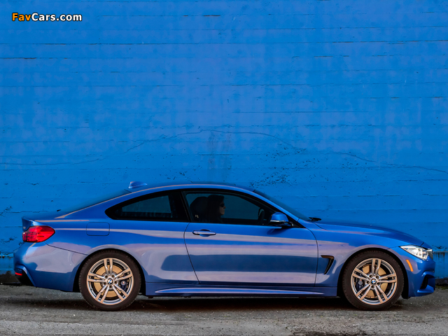 BMW 428i Coupé M Sport Package US-spec (F32) 2013 wallpapers (640 x 480)