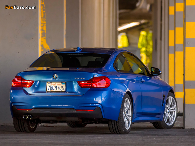 BMW 428i Coupé M Sport Package US-spec (F32) 2013 wallpapers (640 x 480)