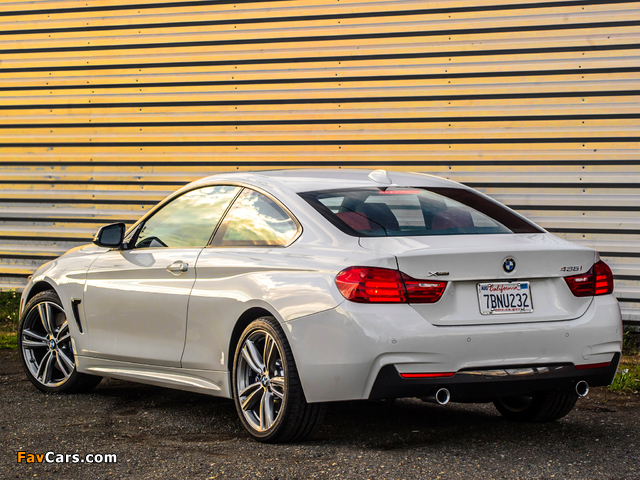 BMW 435i xDrive Coupé M Sport Package US-spec (F32) 2013 wallpapers (640 x 480)