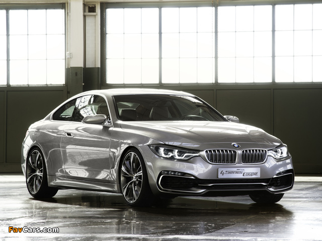 BMW Concept 4 Series Coupé (F32) 2013 wallpapers (640 x 480)