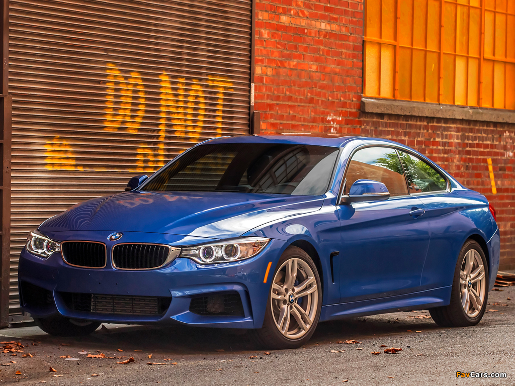 BMW 428i Coupé M Sport Package US-spec (F32) 2013 wallpapers (1024 x 768)