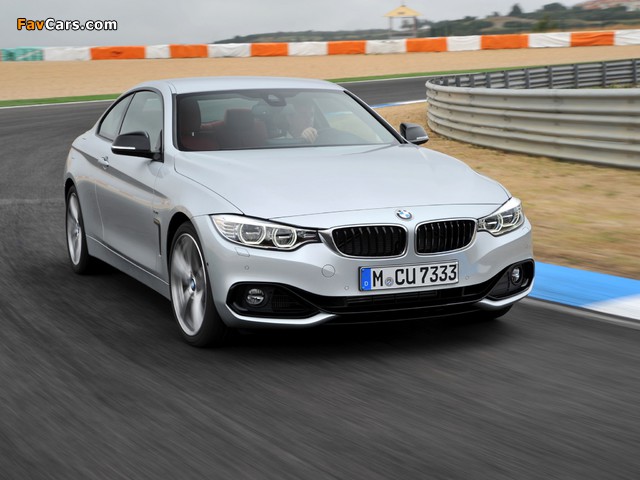 BMW 435i Coupé Sport Line (F32) 2013 wallpapers (640 x 480)