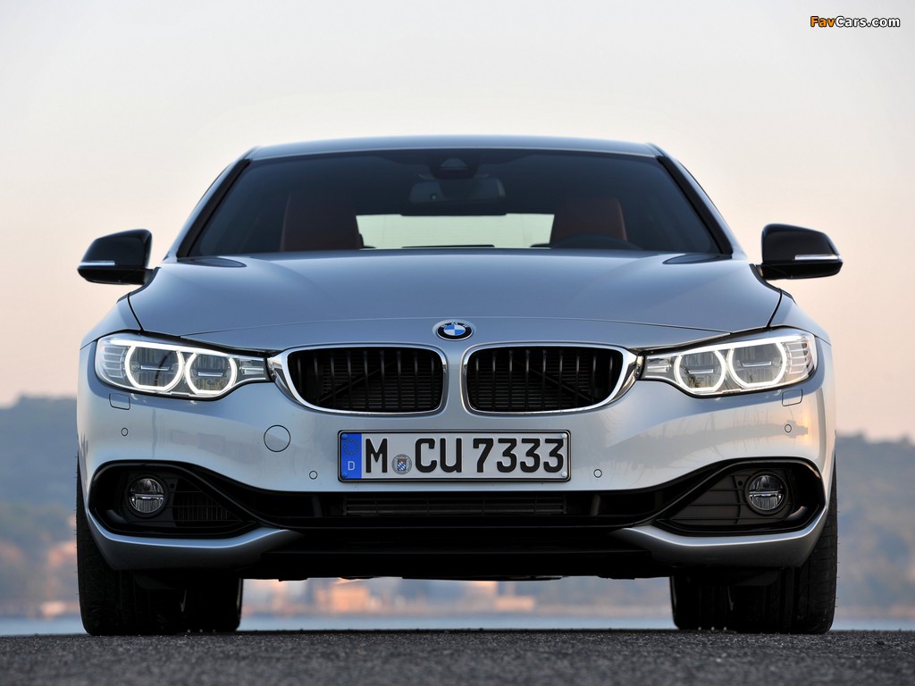 BMW 435i Coupé Sport Line (F32) 2013 wallpapers (1024 x 768)