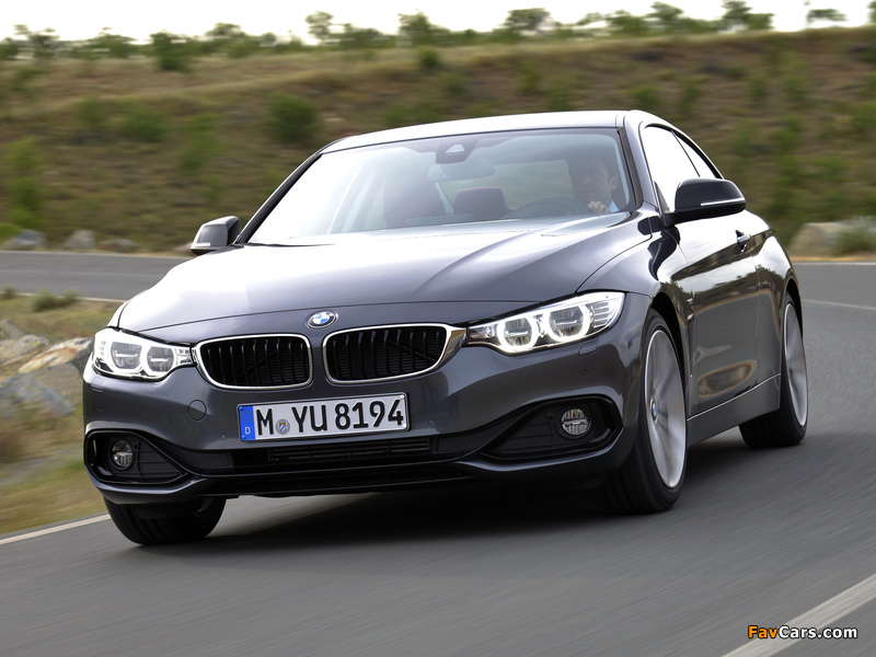 BMW 420d Coupé Sport Line (F32) 2013 wallpapers (800 x 600)