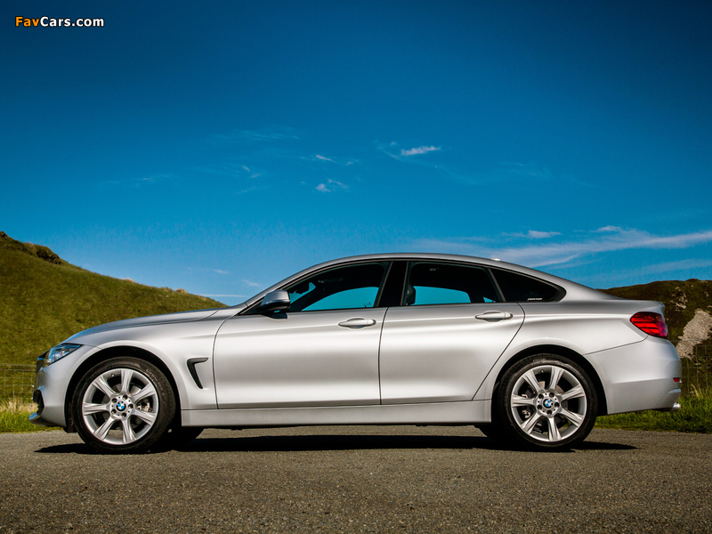BMW 420d xDrive Gran Coupé Sport Line UK-spec (F32) 2014 wallpapers (800 x 600)