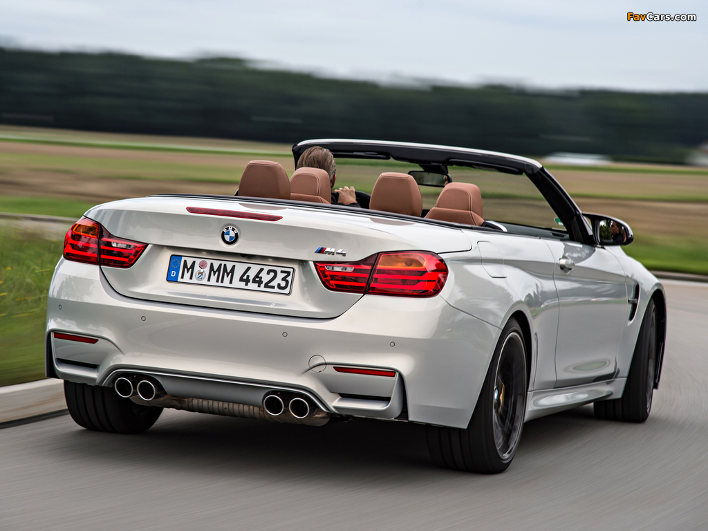 BMW M4 Cabrio Individual (F83) 2014 wallpapers (1024 x 768)