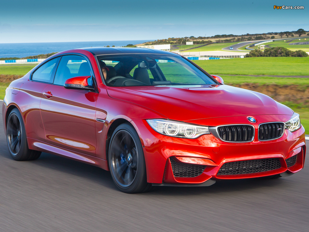 BMW M4 Coupé AU-spec (F82) 2014 wallpapers (1024 x 768)