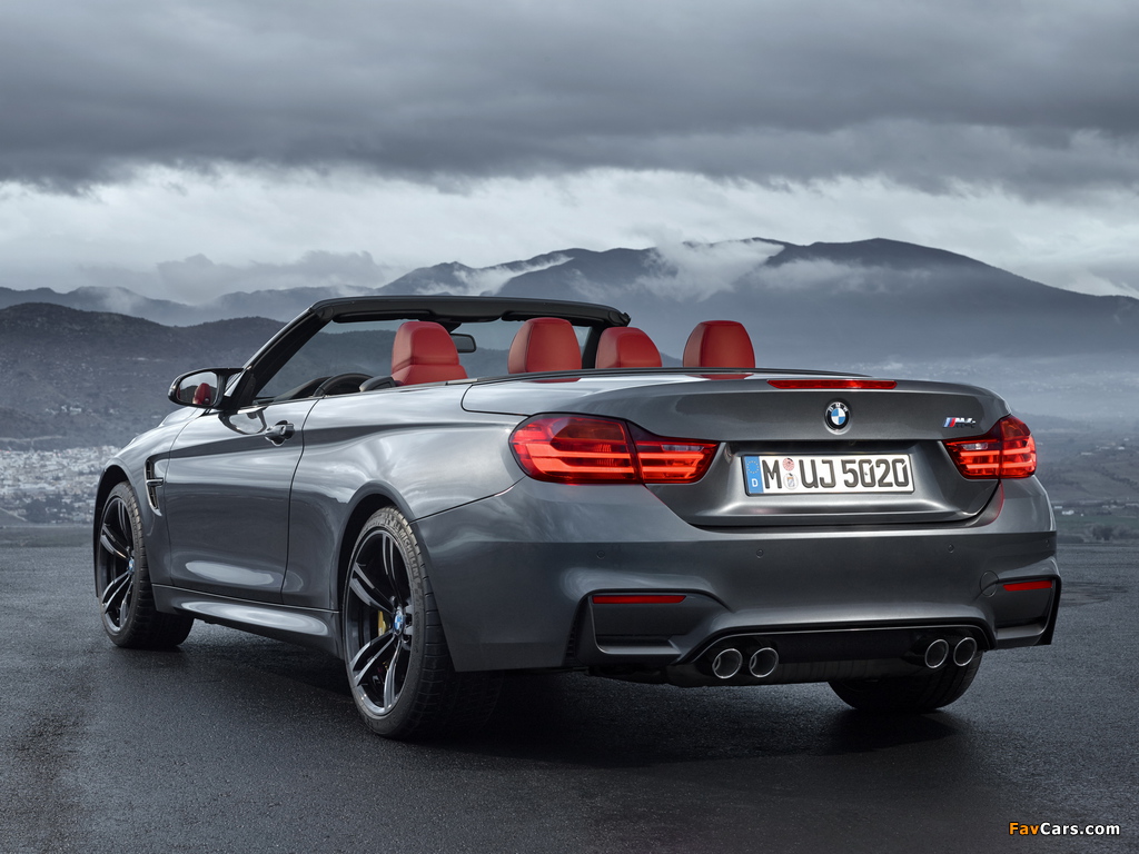 BMW M4 Cabrio (F83) 2014 wallpapers (1024 x 768)