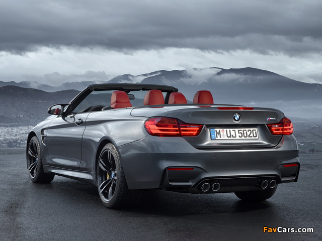 BMW M4 Cabrio (F83) 2014 wallpapers (640 x 480)