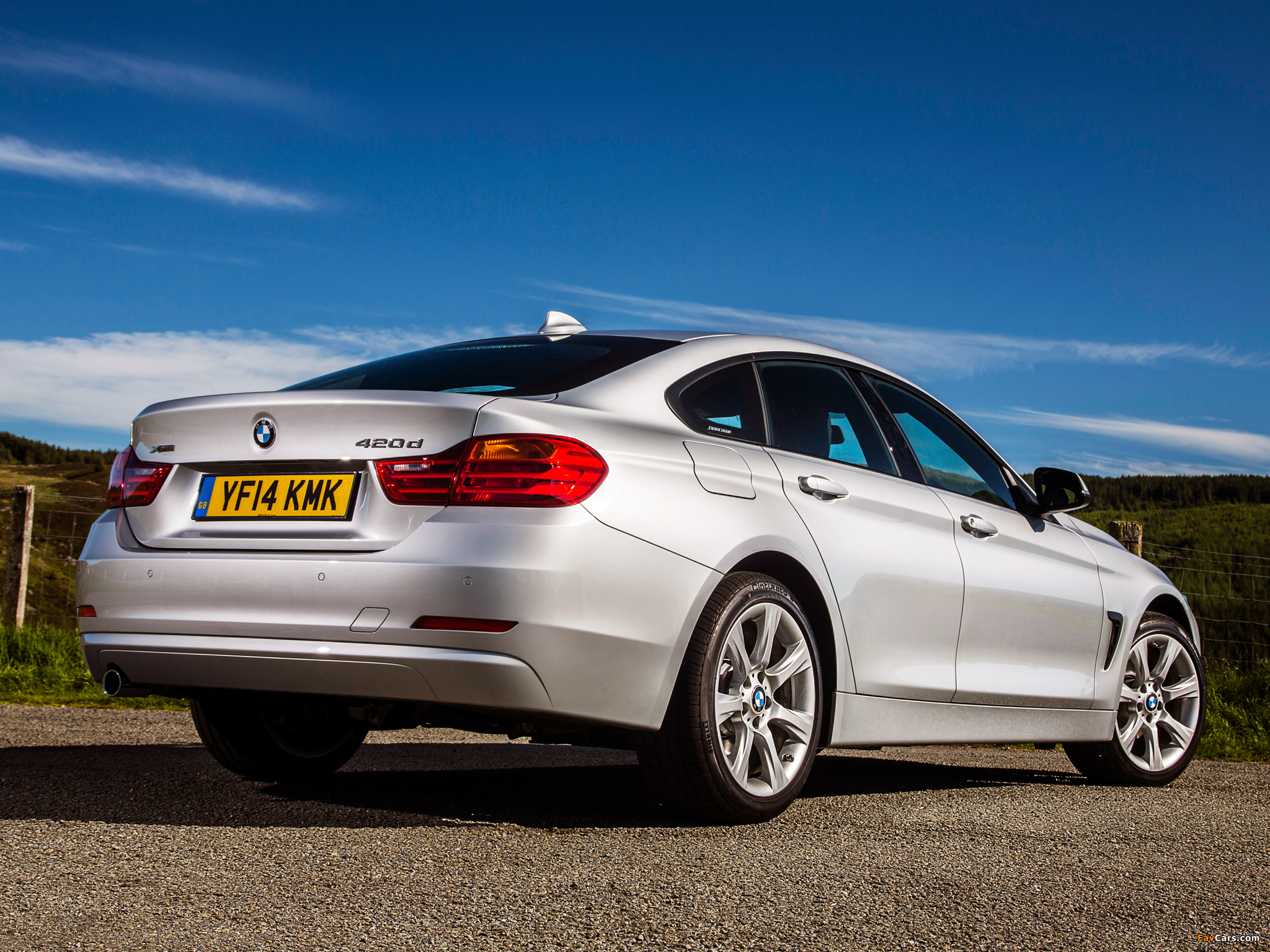 BMW 420d xDrive Gran Coupé Sport Line UK-spec (F32) 2014 wallpapers (2048 x 1536)