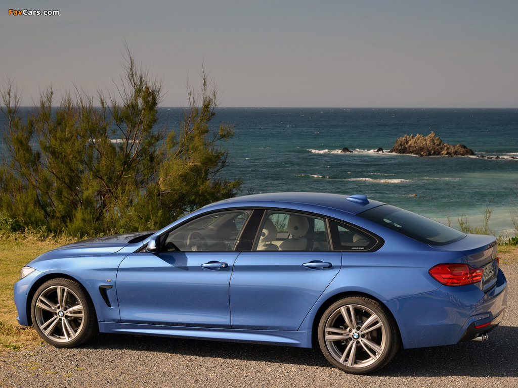 BMW 428i Gran Coupé M Sport Package (F36) 2014 wallpapers (1024 x 768)