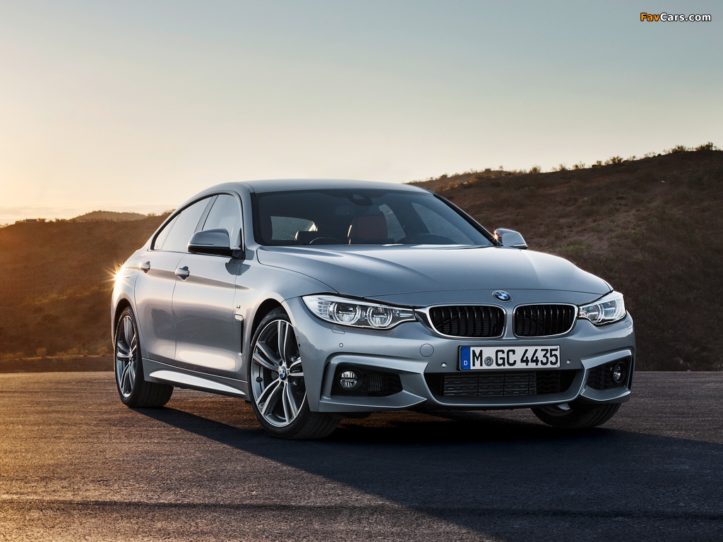 BMW 435i Gran Coupé M Sport Package (F36) 2014 wallpapers (1024 x 768)