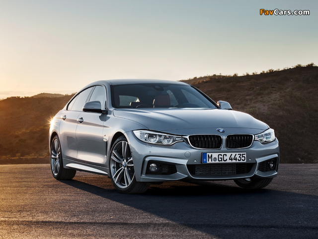 BMW 435i Gran Coupé M Sport Package (F36) 2014 wallpapers (640 x 480)