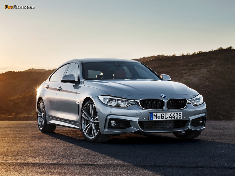 BMW 435i Gran Coupé M Sport Package (F36) 2014 wallpapers (800 x 600)