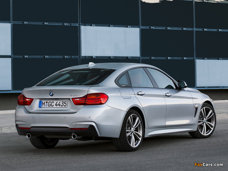 BMW 435i Gran Coupé M Sport Package (F36) 2014 wallpapers (800 x 600)