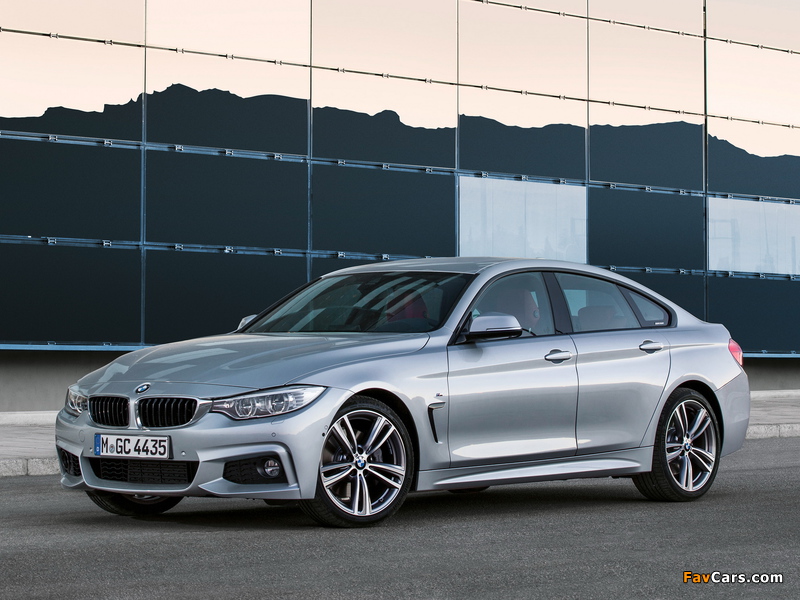 BMW 435i Gran Coupé M Sport Package (F36) 2014 wallpapers (800 x 600)