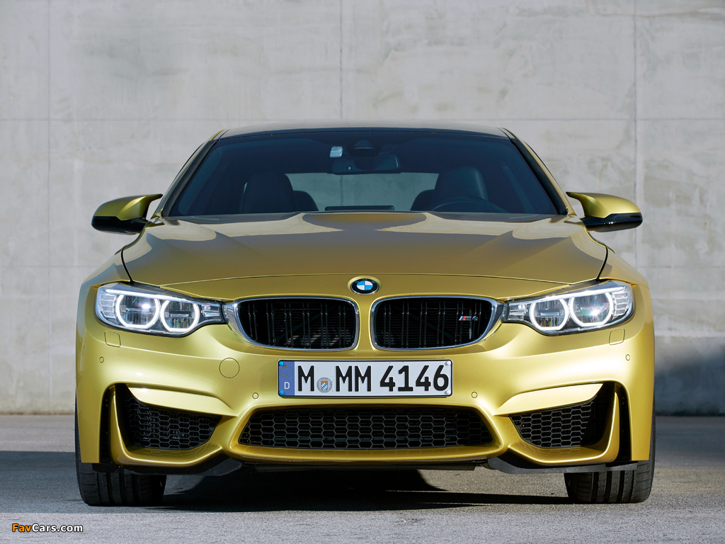 BMW M4 Coupé (F82) 2014–17 wallpapers (1024 x 768)