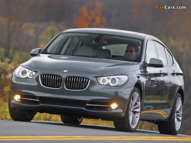 BMW 550i Gran Turismo US-spec (F07) 2009–13 images (640 x 480)