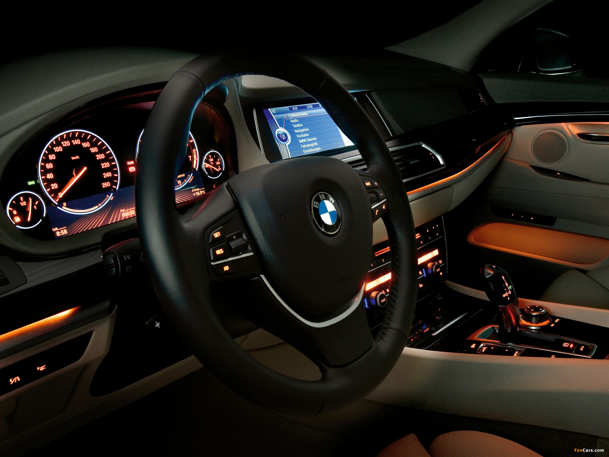 BMW 550i Gran Turismo (F07) 2009–13 wallpapers (2048 x 1536)