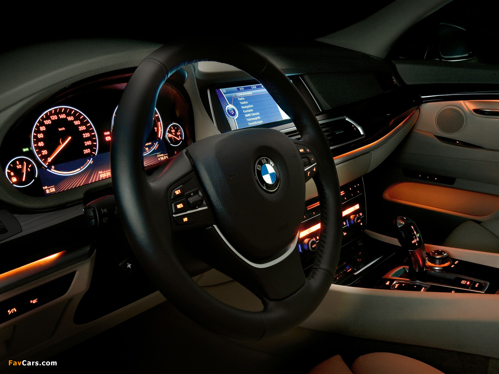 BMW 550i Gran Turismo (F07) 2009–13 wallpapers (1024 x 768)