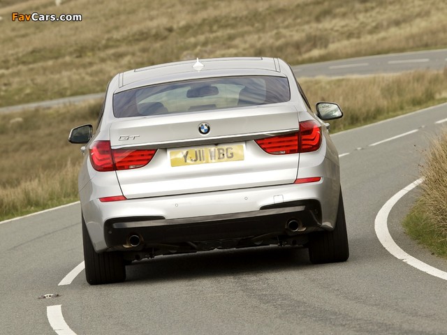 BMW 5 Series Gran Turismo M Sport Package UK-spec (F07) 2011–13 pictures (640 x 480)