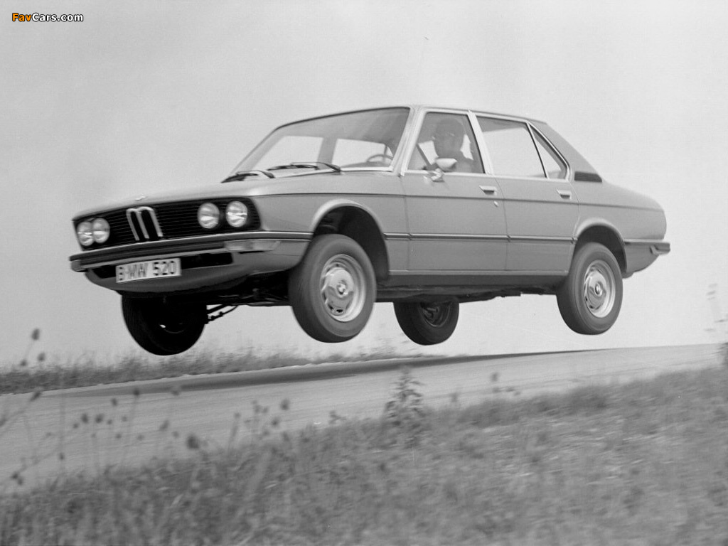 BMW 520 Sedan (E12) 1972–76 images (1024 x 768)
