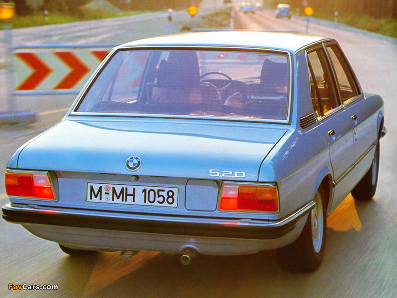 BMW 520 Sedan (E12) 1972–76 pictures (800 x 600)