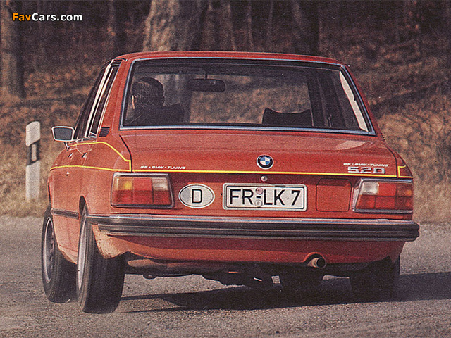 GS-Tuning BMW 520 (E12) 1973 photos (640 x 480)