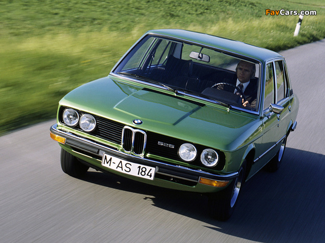 BMW 525 Sedan (E12) 1973–76 wallpapers (640 x 480)