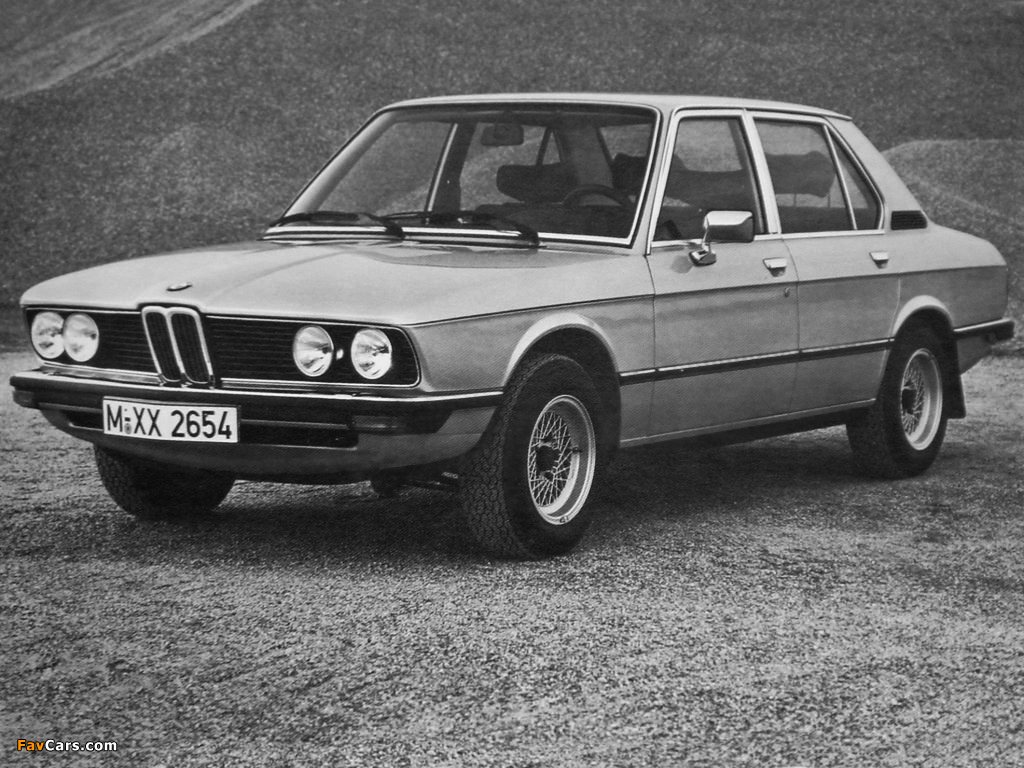 BMW 533i Sedan (E12) 1974–79 wallpapers (1024 x 768)