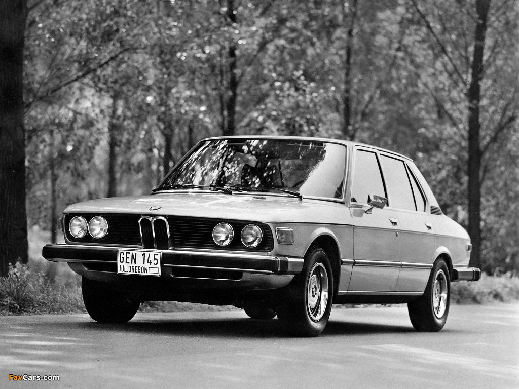 BMW 530i Sedan US-spec (E12) 1974–77 wallpapers (1024 x 768)