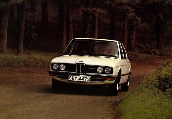 BMW 525 Sedan UK-spec (E12) 1976–81 photos
