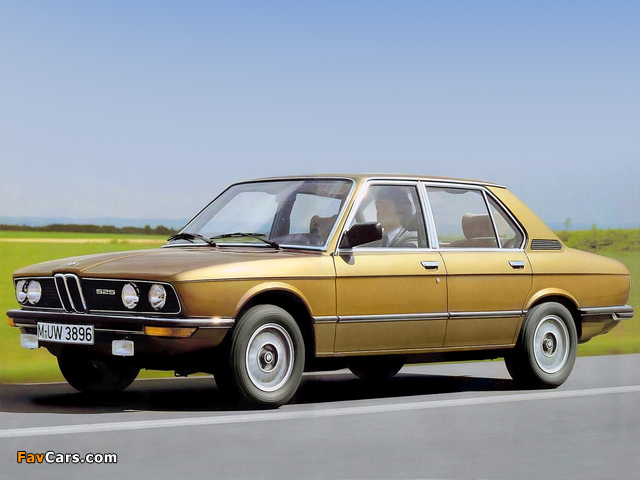 BMW 525 Sedan (E12) 1976–81 photos (640 x 480)