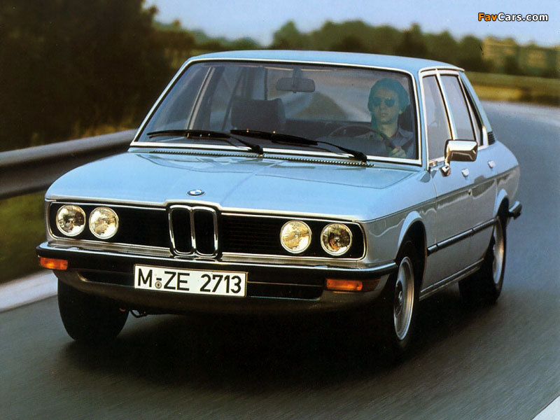 BMW 520 Sedan (E12) 1976–81 photos (800 x 600)
