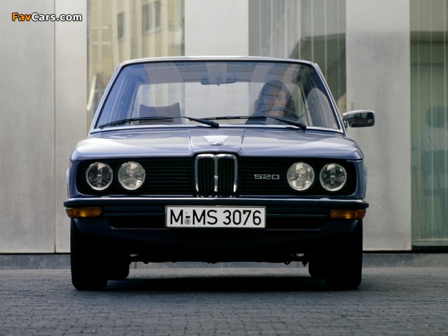 BMW 520 Sedan (E12) 1976–81 pictures (640 x 480)