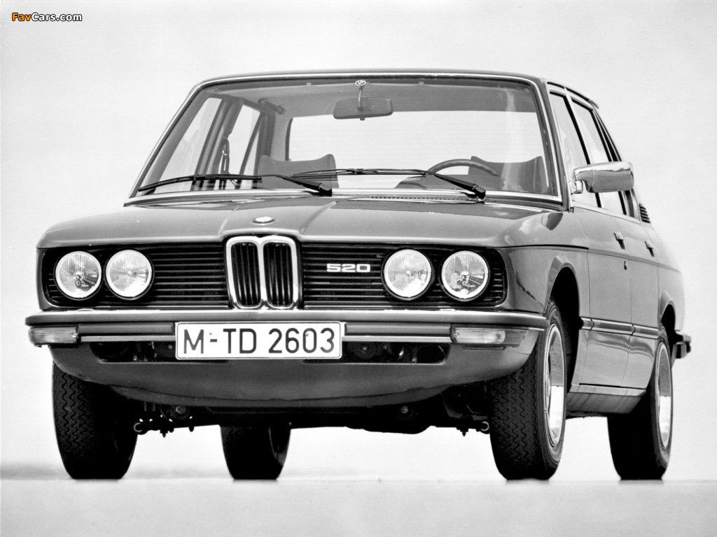 BMW 520 Sedan (E12) 1976–81 pictures (1024 x 768)