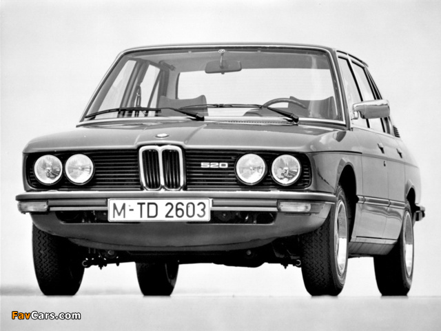BMW 520 Sedan (E12) 1976–81 pictures (640 x 480)
