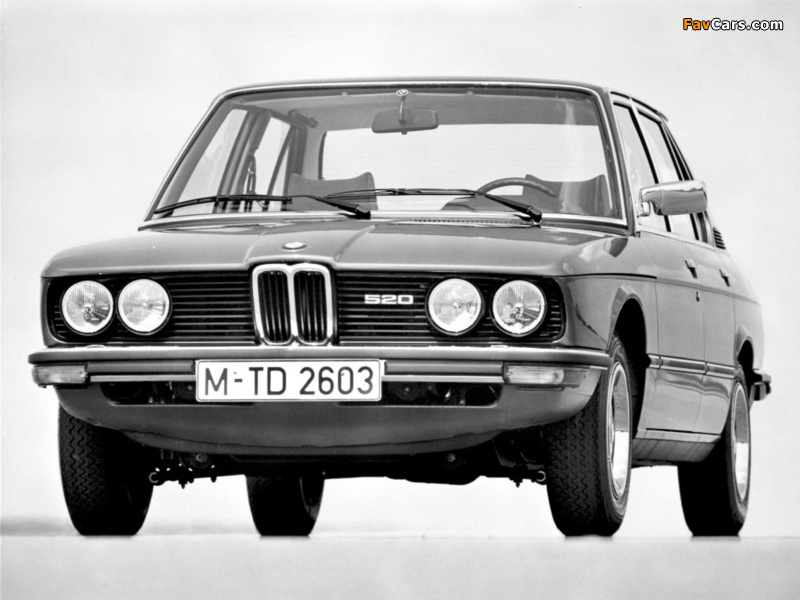 BMW 520 Sedan (E12) 1976–81 pictures (800 x 600)