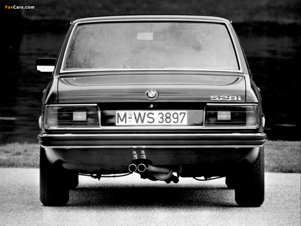 BMW 528i Sedan (E12) 1977–81 photos (1024 x 768)