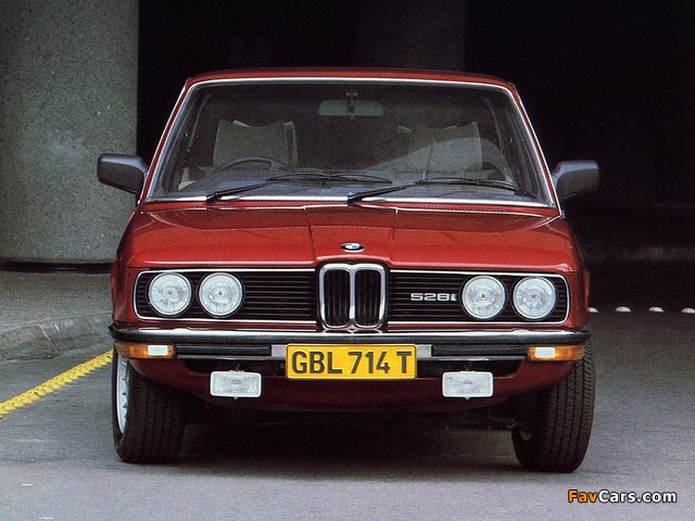 BMW 528i Sedan ZA-spec (E12) 1977–81 photos (640 x 480)