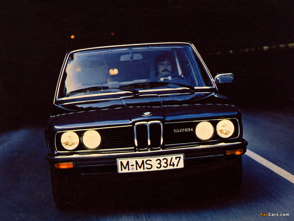 BMW 528i Sedan EU-spec (E12) 1977–81 wallpapers (1024 x 768)