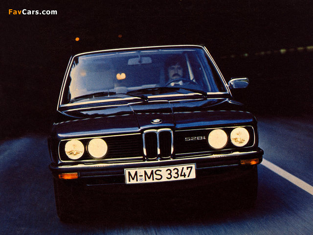 BMW 528i Sedan EU-spec (E12) 1977–81 wallpapers (640 x 480)