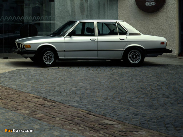 BMW 528i Sedan US-spec (E12) 1978–81 pictures (640 x 480)