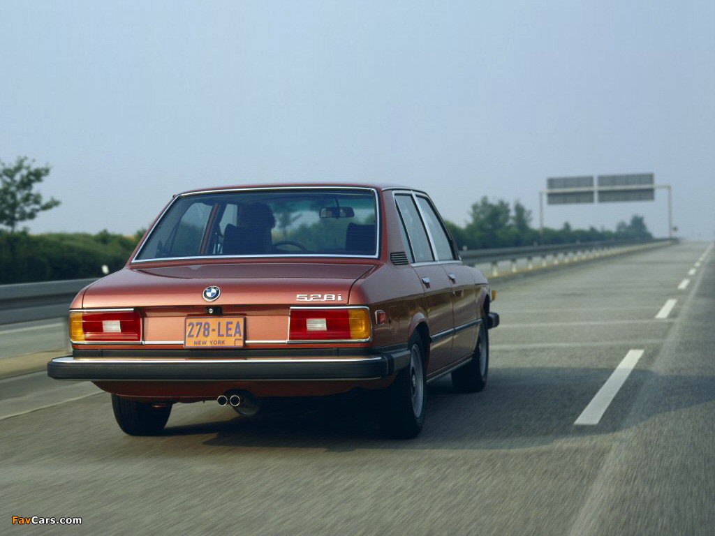 BMW 528i Sedan US-spec (E12) 1978–81 wallpapers (1024 x 768)