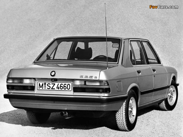 BMW 525e (E28) 1983–87 images (640 x 480)